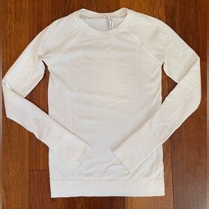 LuluLemon white long sleeve!